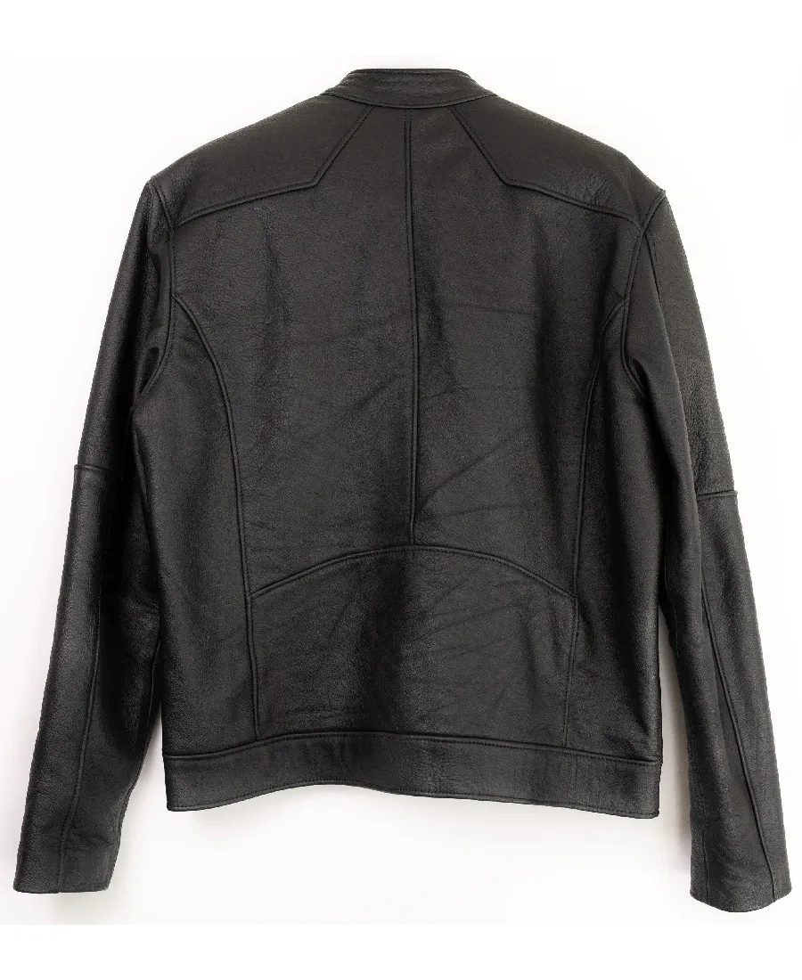 Men's Classic Black Pedregal Leather Jacket Back - Trendy Leather Jackets