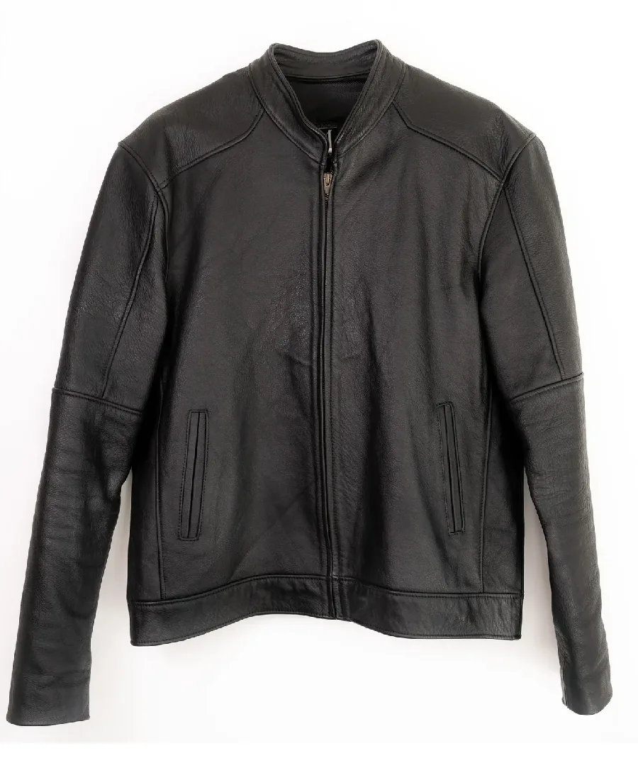 Men's Classic Black Pedregal Leather Jacket - Trendy Leather Jackets