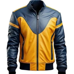 Men's Modern Design Moto Leather Jacket