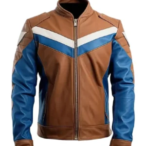 Men's Sapphire Biker Leather Jacket