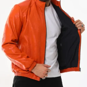 Shop The Men's Como Reversible Leather Jacket